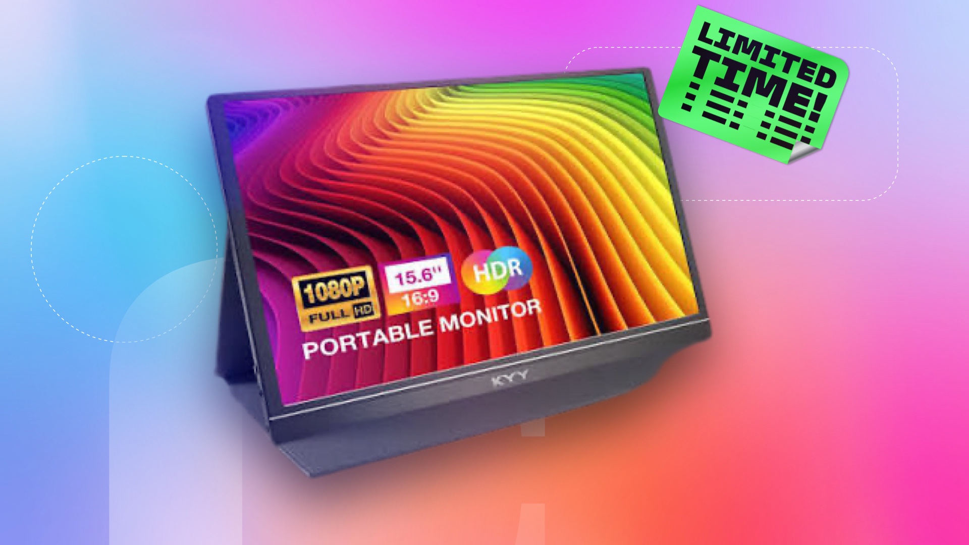 12-Hour Lightning Deal: Grab a Portable Monitor for Just $59, Its Lowest Price Yet